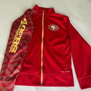 Men’s medium 49ers zip up
